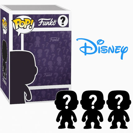 Funko Vinyl Figures - Surprise Mystery Disney Sealed Pop!, Set of 3 | POPMYST-DISNEY-3 ,