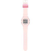 Casio Unisex Watch - Baby-G+Plus Alarm Pink Resin Strap Digital Dial | BGD10L-4 ,