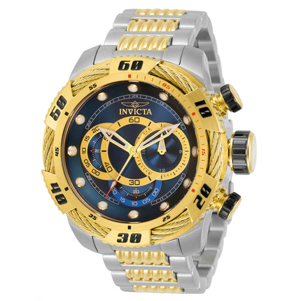 Invicta Men's Watch - Speedway Chronograph Blue and Gold Tone Dial Bracelet | 34160 ,