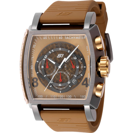 Invicta Men's Watch - S1 Rally Chronograph Quartz Khaki Silicone Strap | 48435 ,