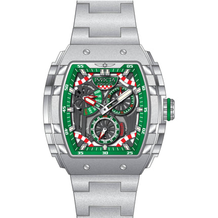 Invicta Men's Watch - Invicta Racing Gunmetal, Green, Grey Dial Bracelet | 49219 ,