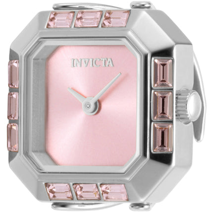 Invicta Women's Ring Watch - Angel Mini Pink Dial Stainless Steel Crystal | 49581 ,