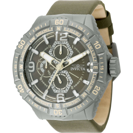 Invicta Men's Watch - Coalition Forces Military Green Dial Nylon Strap | 49633 ,