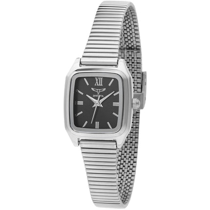 Invicta Women's Watch - Celestial Black Dial Silver Stainless Steel Bracelet | 69093 ,
