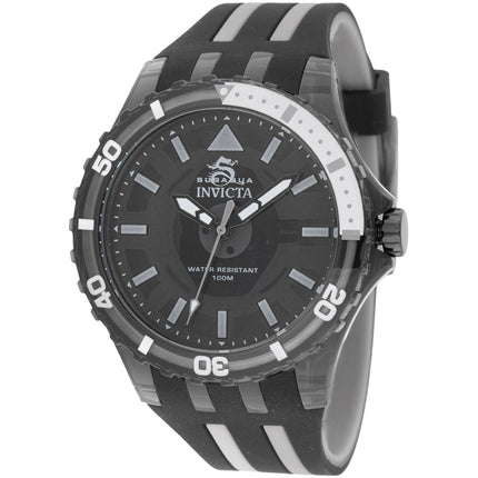 Invicta Men's Watch - Subaqua Quartz Black and Grey Silicone Rubber Strap | 69447 ,