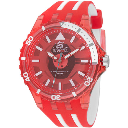 Invicta Men's Watch - Subaqua Quartz Red and White Silicone Rubber Strap | 69450 ,