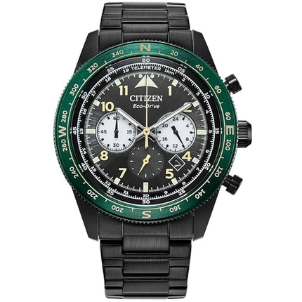 Citizen Men's Watch - Weekender Eco-Drive White and Black Dial Bracelet | CA4555-81E ,