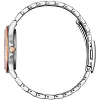 Citizen Women's Watch - Black Dial Two Tone Stainless Steel Bracelet | EM0946-58E ,