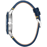 Citizen Men's Watch - Disney Donald Duck Eco-Drive Blue Leather Strap | AW0075-06W ,