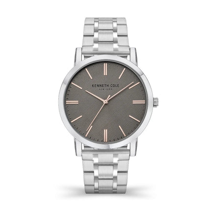 Kenneth Cole Men's Watch - Quartz Grey Dial Stainless Steel Bracelet | KCWGG2171105 ,