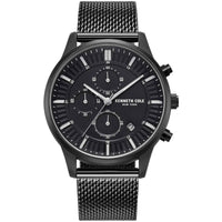 Kenneth Cole Men's Watch - Chrono Black Dial Stainless Steel Bracelet | KCWGK2185305 ,
