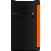 S.T. Dupont Lighter - Maxijet Matt Black and Fluo Orange with Blue Jet Flame | 20169 ,