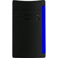 S.T. Dupont Lighter - Maxijet Matt Black and Fluo Blue Trigger with Jet Flame | 20171 ,