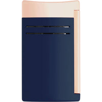 S.T. Dupont Lighter - Maxijet Blue Lacquer and Pink Gold Finish with Jet Flame | 20173 ,