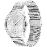 Movado Men's Watch - Trend Element Chronograph Silver Tone Mesh Bracelet | 3601024 ,