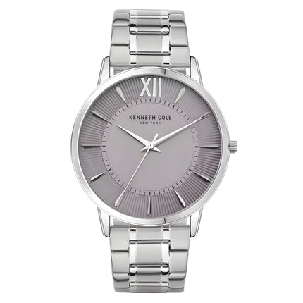 Kenneth Cole Men's Watch - Automatic Grey Dial Stainless Steel Bracelet | KCWGG2179105 ,