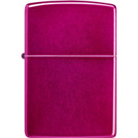 Zippo Windproof Lighter - Classic Candy Raspberry Translucent Finish Metal | 24003 ,