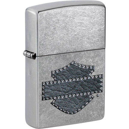 Zippo Windproof Lighter - Harley-Davidson Color Image Design Street Chrome | 46858 ,