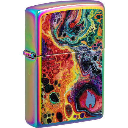 Zippo Windproof Lighter - Color Image Abstract Design Multicolor Finish Metal | 46938 ,