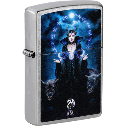 Zippo Windproof Lighter - Anne Stokes in Color Image Design Street Chrome | 47084 ,