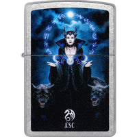 Zippo Windproof Lighter - Anne Stokes in Color Image Design Street Chrome | 47084 ,