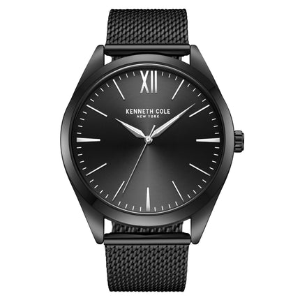 Kenneth Cole Men's Watch - Black Dial Nylon Strap | KCWGG7002103 ,