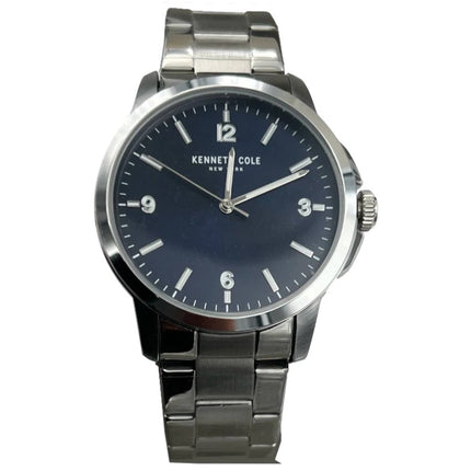 Kenneth Cole Men's Watch - Blue Dial Silver Stainless Steel Bracelet | KCWGG7001105 ,