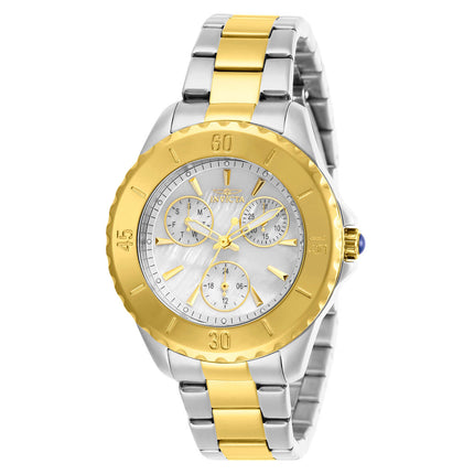 Invicta Women's Bracelet Watch - Angel Japanese Quartz Day-Date Two Tone Steel | 29110 ,
