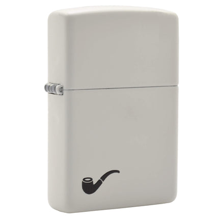 Zippo AD545 White Matte Pipe Lighter ,