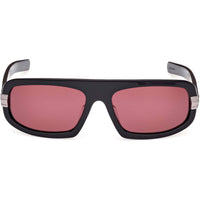 Adidas Unisex Sunglasses - Shiny Black Acetate Browline Full Rim Frame | OR0122 5901S ,