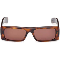 Adidas Unisex Sunglasses - Dark Havana Plastic Rectangular Shape Frame | OR0124 5552E ,