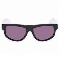 Adidas Women's Sunglasses - Shiny Black Acetate Browline Full Rim Frame | OR0126 5501A ,