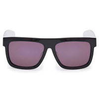 Adidas Unisex Sunglasses - Shiny Black Acetate Browline Full Rim Frame | OR0127 5601A ,