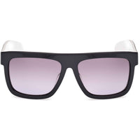 Adidas Unisex Sunglasses - Grey/Other Acetate Browline Full Rim Frame | OR0127 5620B ,