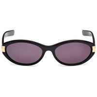 Adidas Unisex Sunglasses - Shiny Black Acetate Oval Full Rim Frame | OR0129 5901A ,