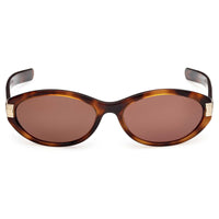 Adidas Unisex Sunglasses - Dark Havana Acetate Oval Full Rim Frame | OR0129 5952E ,