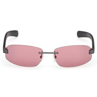 Adidas Unisex Sunglasses - Matte Gunmetal Metal Rectangular Shape Frame | OR0130 6109S ,