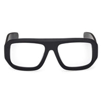 Adidas Unisex Sunglasses - Matte Black Acetate Aviator Full Rim Frame | OR0131 5802A ,