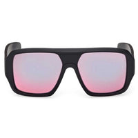 Adidas Unisex Sunglasses - Matte Black Acetate Aviator Full Rim Frame | OR0132 5702U ,