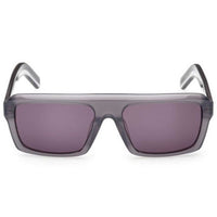 Adidas Unisex Sunglasses - Grey/Other Acetate Rectangular Shape Frame | OR0133 5520A ,