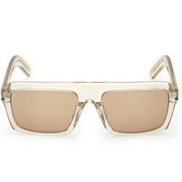 Adidas Unisex Sunglasses - Shiny Yellow Acetate Rectangular Shape Frame | OR0133 5539E ,