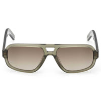 Adidas Men's Sunglasses - Shiny Dark Green Acetate Navigator Full Rim | OR0134 5596P ,