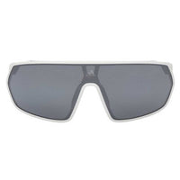 Adidas Unisex Sunglasses - White Injected Plastic Shield Full Rim Frame | SP0088 0021C ,