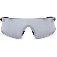 Adidas Unisex Sunglasses - Matte Black Plastic Shield Rimless Frame | SP0090 0002C ,