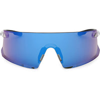 Adidas Unisex Sunglasses - Crystal Plastic Shield Shape Rimless Frame | SP0090 0026X ,