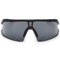 Adidas Unisex Sunglasses - Matte Black Acetate Shield Half Rim Frame | SP0106 0002A ,