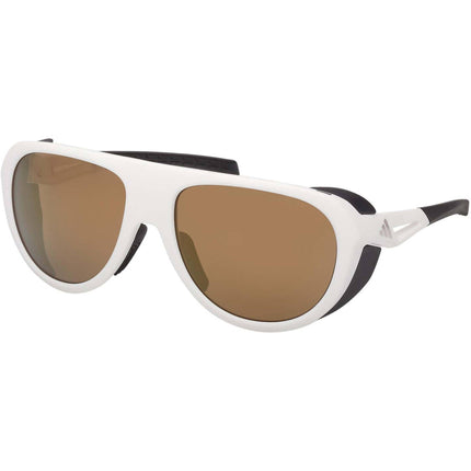 Adidas Unisex Sunglasses - White Acetate Pilot Shape Full Rim Frame | SP0110 6021G ,