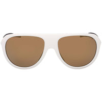Adidas Unisex Sunglasses - White Acetate Pilot Shape Full Rim Frame | SP0110 6021G ,