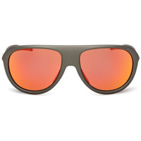 Adidas Unisex Sunglasses - Matte Dark Green Acetate Pilot Shape Frame | SP0110 6097L ,