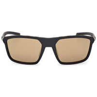 Adidas Unisex Sunglasses - Matte Black Acetate Rectangular Shape Frame | SP0111 5702G ,